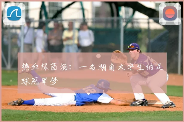 热血绿茵场：一名湖南大学生的足球冠军梦